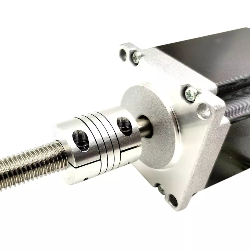 invento-nema-23-stepper-motor-25-kg-cm-tb6600-stepper-driver-flexible-coupling-600-mm-length-m12-175-mm-pitch-threaded-rod-brass-nut-isc-1206-b6