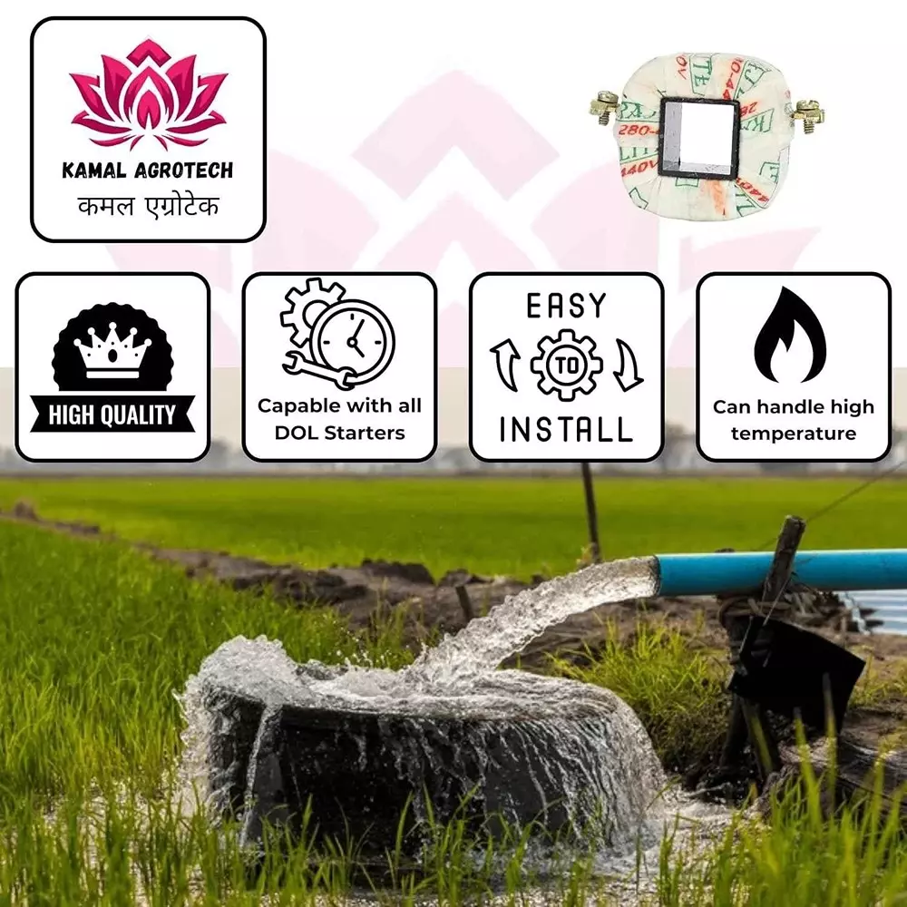 kamal-agrotech-440v-alloy-steel-three-phase-dol-starter-coil