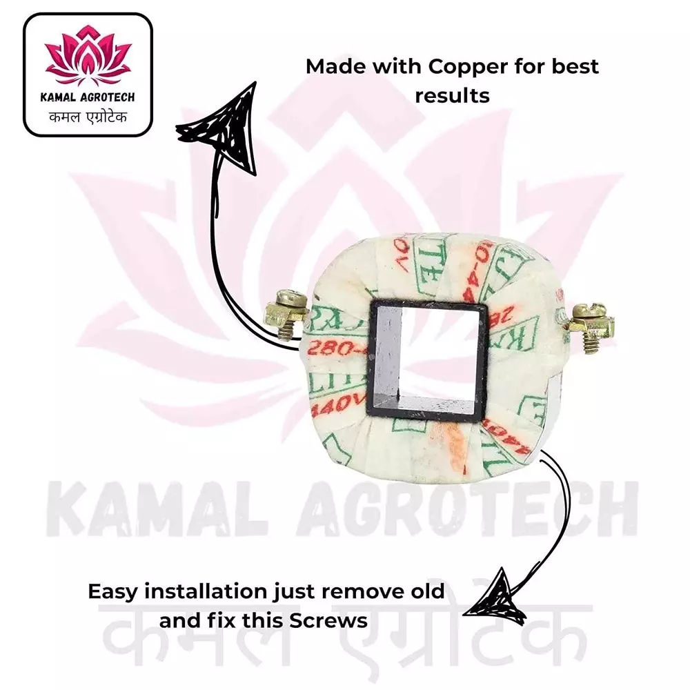 kamal-agrotech-440v-alloy-steel-three-phase-dol-starter-coil