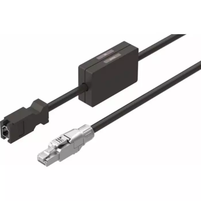 Festo NEFM Series Adapter for Use with Servo Drives, 500mm Length, o to 30 V, NEFM-REG6-K-0.5-B-R3G8