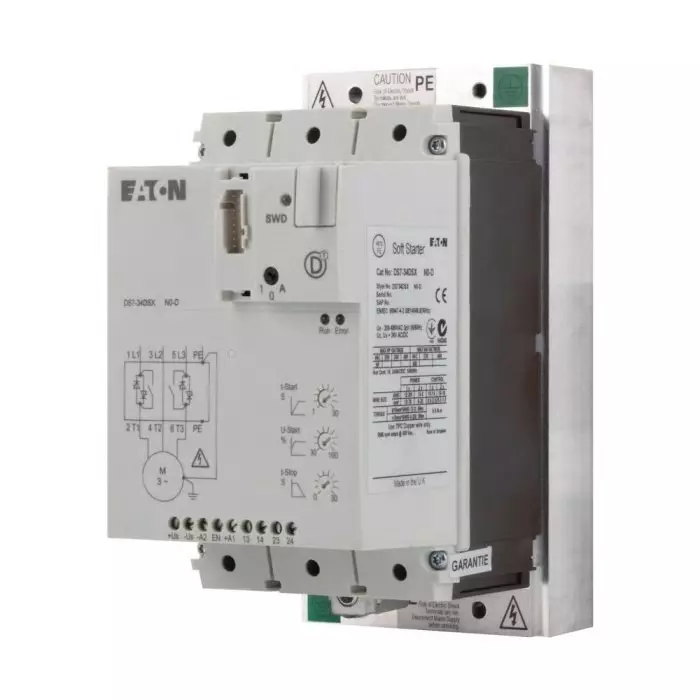 EATON Moeller Soft Starter, , 45 kW, 480 V AC, 3 Phase, IP20, 134955 DS7-34DSX081N0-D