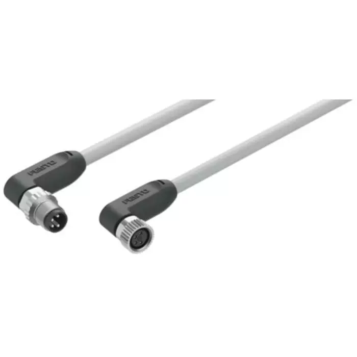 Festo NEBL Series Cable for Use with Controllers, 300 mm Length, 0 - 30 V, NEBL-M8W4-E-0.3-N-M8W4