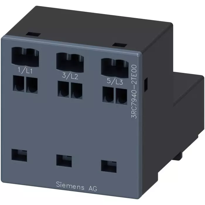 Siemens 3RC7 Series Adapter for Use with 3RC7 With Contactor Size S00, 45mm Length, 3RC7940-2TE00
