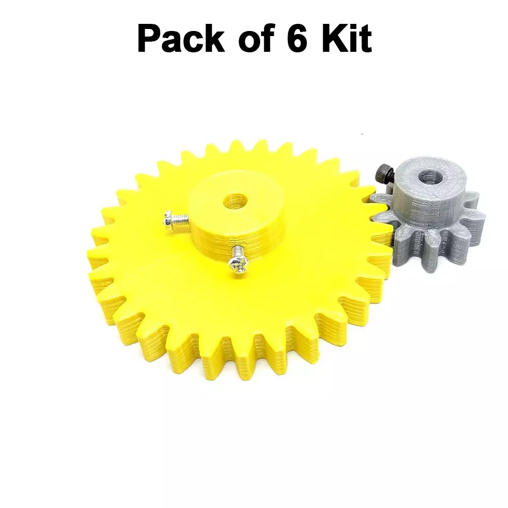invento-3d-printed-spur-gear-plastic-10-teeth-30-mm-30-teeth-80-mm-25-module-grey-yellow-isc-1916-4c-5m-pack-of-6-kit