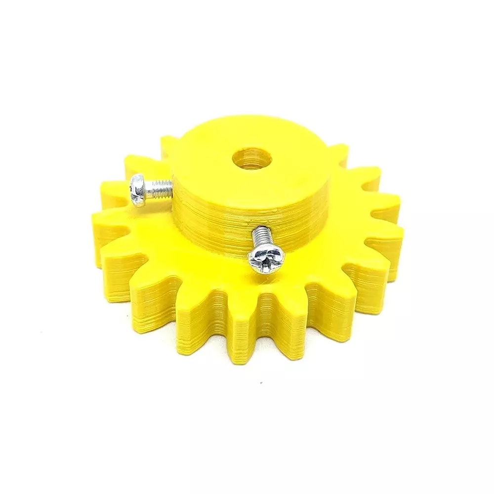 invento-3d-printed-spur-gear-plastic-14-teeth-40-mm-18-teeth-50-mm-25-module-grey-yellow-isc-1916-5d-5m-pack-of-8-kit