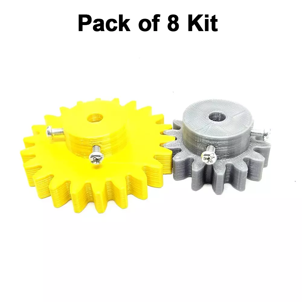 invento-3d-printed-spur-gear-plastic-14-teeth-40-mm-22-teeth-60-mm-25-module-grey-yellow-isc-1916-6d-8m-pack-of-8-kit
