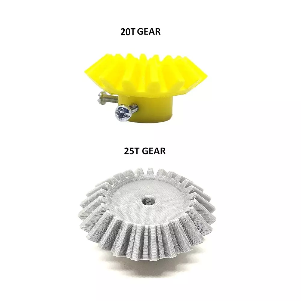 invento-3d-printed-bevel-gear-plastic-straight-2025-teeth-5366-mm-outer-diameter-25-module-grey-yellow-isc-1915-4c-8m-pack-of-6-kit
