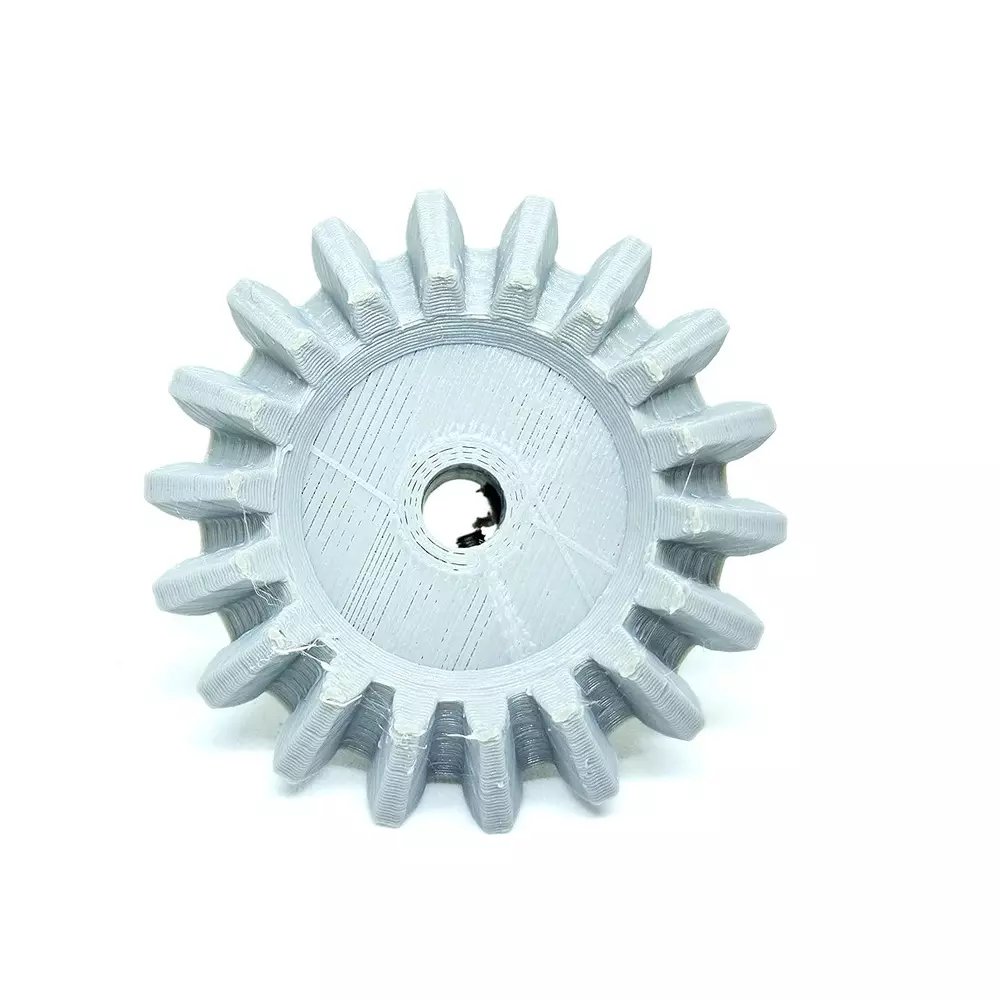 invento-3d-printed-bevel-gear-plastic-straight-18-teeth-48-mm-outer-diameter-25-module-grey-isc-2085-4-5m-pack-of-8-pcs
