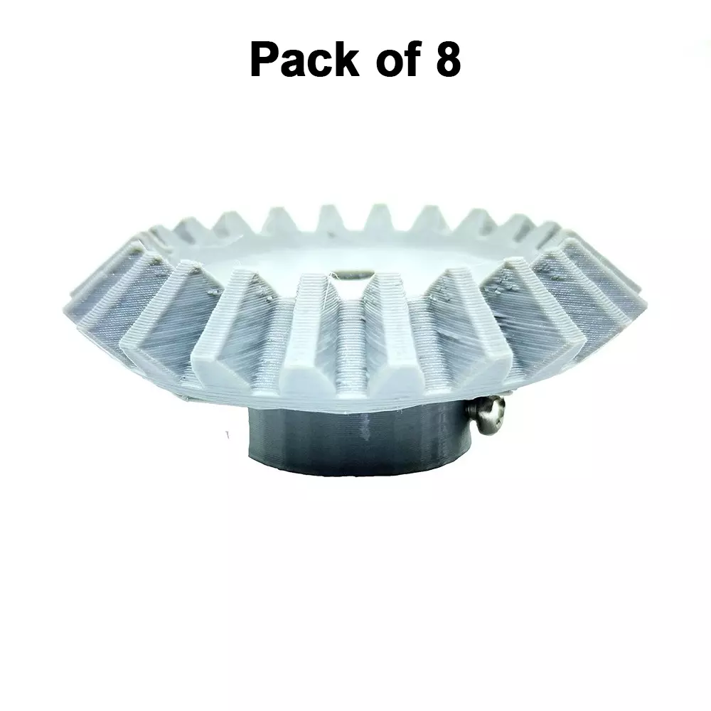 invento-3d-printed-bevel-gear-plastic-straight-22-teeth-58-mm-outer-diameter-25-module-grey-isc-2086-4-8m-pack-of-8-pcs