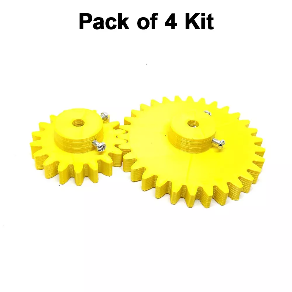 invento-3d-printed-spur-gear-plastic-18-teeth-50-mm-30-teeth-80-mm-25-module-yellow-isc-1916-11b-5m-pack-of-4-kit