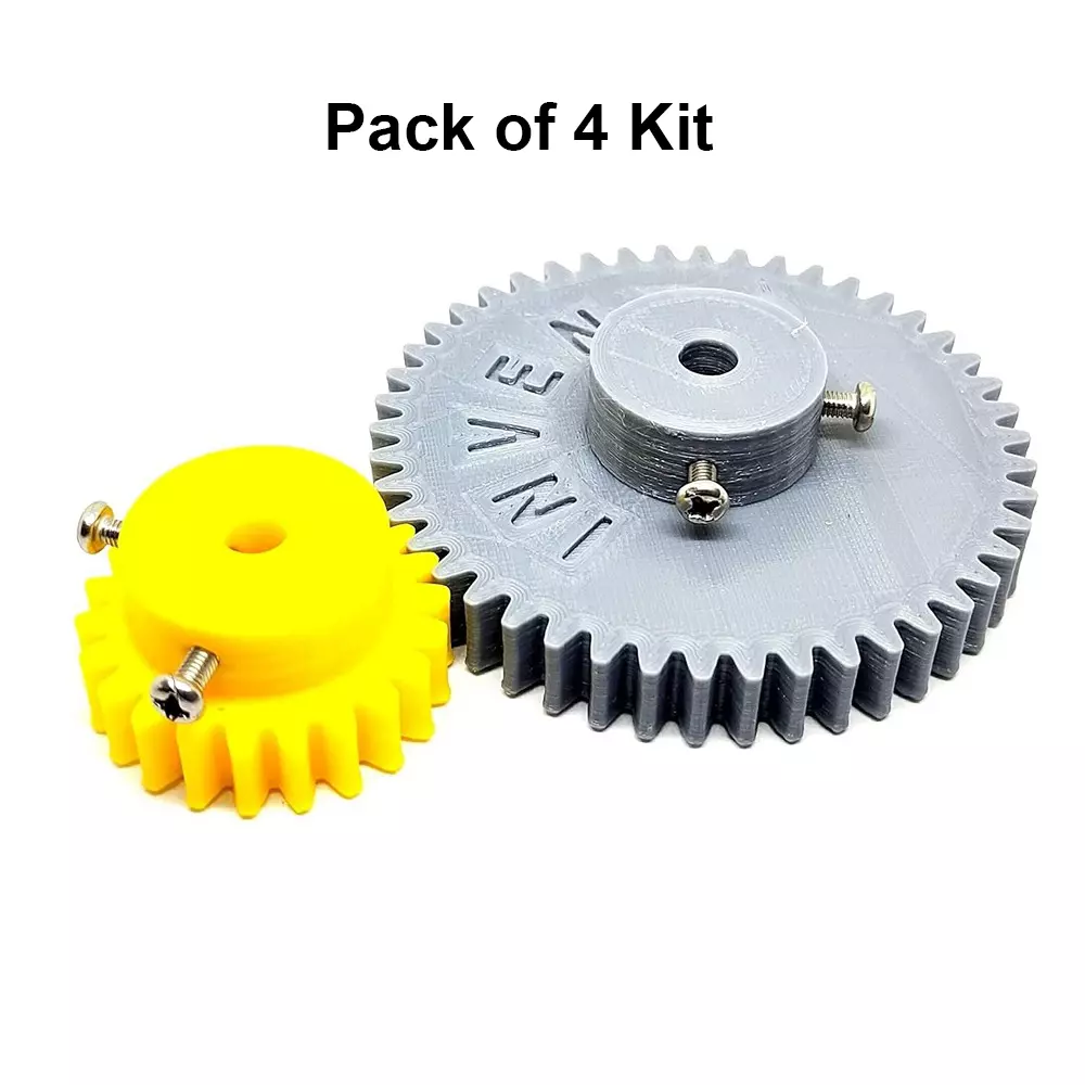 invento-3d-printed-spur-gear-plastic-2246-straight-teeth-3672-mm-outer-diameter-15-module-isc-2047-b15-pack-of-4-kit