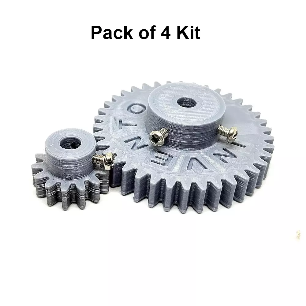 invento-3d-printed-spur-gear-plastic-1438-straight-teeth-2460-mm-outer-diameter-15-module-isc-2048-b5-pack-of-4-kit