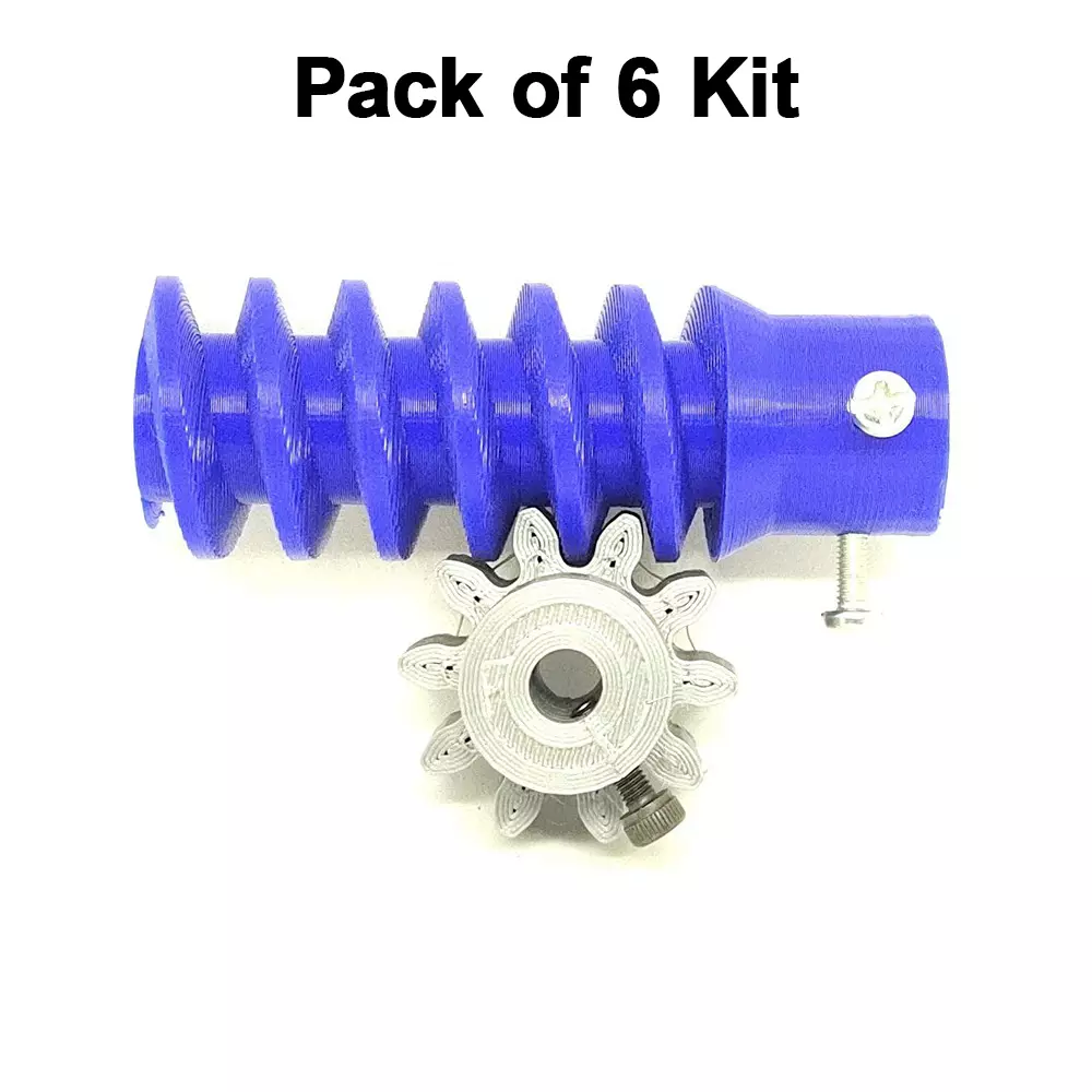 invento-3d-printed-worm-gear-6-teeth-25-mm-outer-diameter-spur-gear-10-teeth-30-mm-outer-diameter-25-module-blue-grey-isc-640-xa4-5-pack-of-6-kit