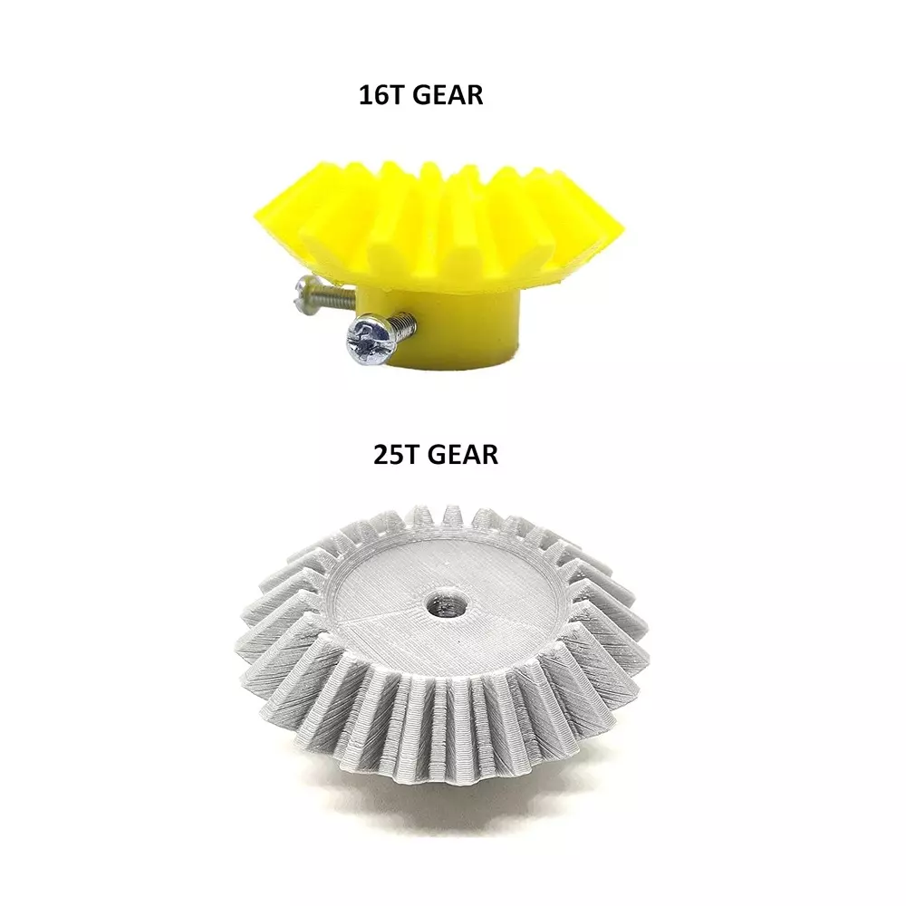 invento-3d-printed-bevel-gear-plastic-straight-1625-teeth-4366-mm-outer-diameter-25-module-grey-yellow-isc-1915-3e-pack-of-10-kit
