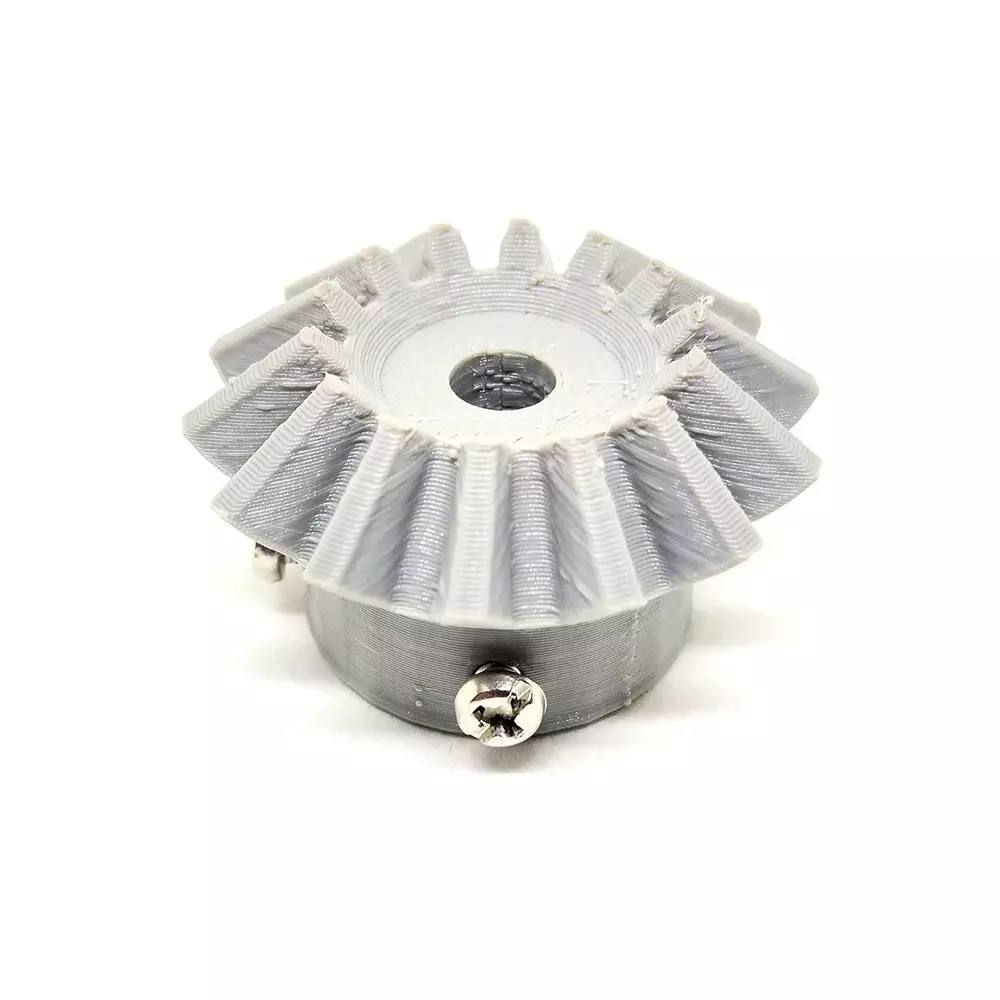 invento-3d-printed-bevel-gear-plastic-straight-1214-teeth-3338-mm-outer-diameter-25-module-grey-isc-1915-5b-pack-of-4-kit