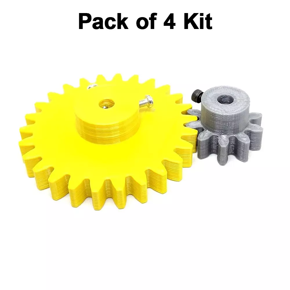 invento-3d-printed-spur-gear-plastic-10-teeth-30-mm-26-teeth-70-mm-25-module-grey-yellow-isc-1916-3b-8m-pack-of-4-kit