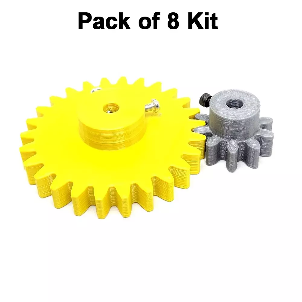 invento-3d-printed-spur-gear-plastic-10-teeth-30-mm-26-teeth-70-mm-25-module-grey-yellow-isc-1916-3d-pack-of-8-kit