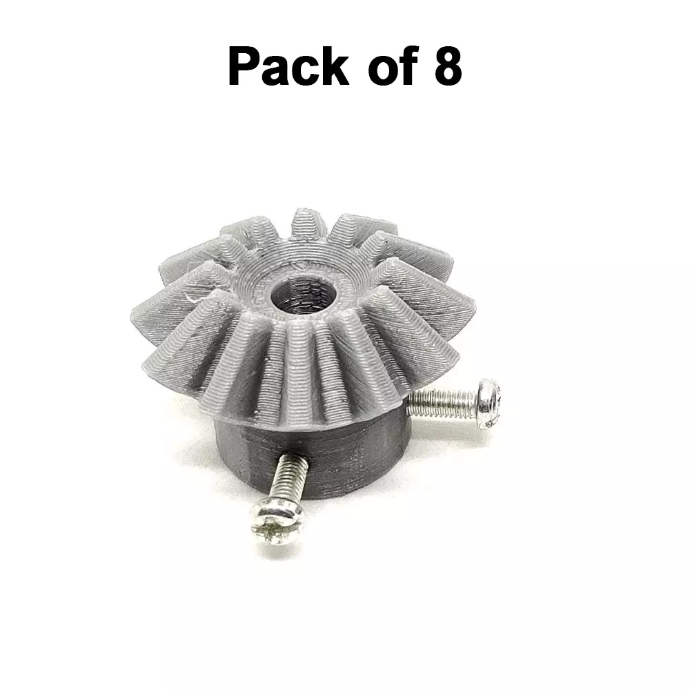 invento-3d-printed-bevel-gear-plastic-straight-12-teeth-33-mm-outer-diameter-25-module-grey-isc-1899-4-pack-of-8-pcs