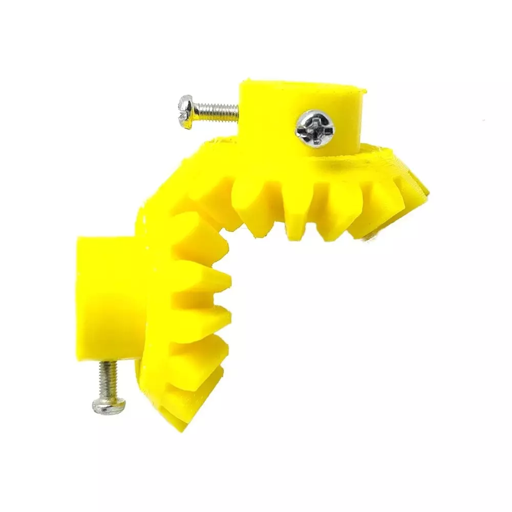invento-3d-printed-bevel-gear-plastic-16-teeth-43-mm-outer-diameter-25-module-yellow-isc-525-4-pack-of-8-pcs