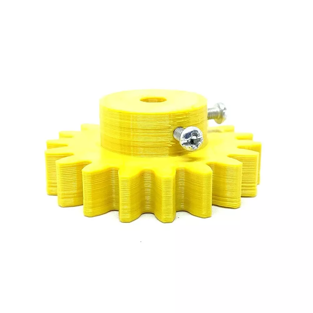 invento-3d-printed-spur-gear-plastic-22-teeth-60-mm-outer-diameter-25-module-yellow-isc-1912-5-pack-of-10-pcs