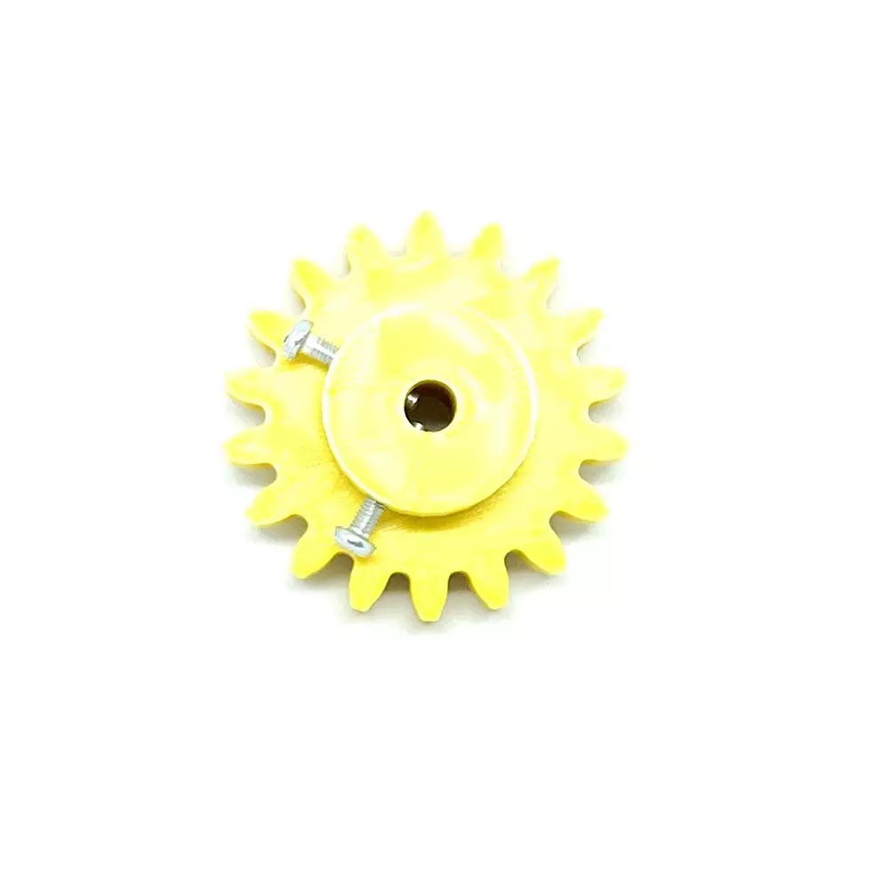 invento-3d-printed-spur-gear-plastic-10-teeth-30-mm-18-teeth-50-mm-25-module-grey-yellow-isc-1916-1e-pack-of-10-kit