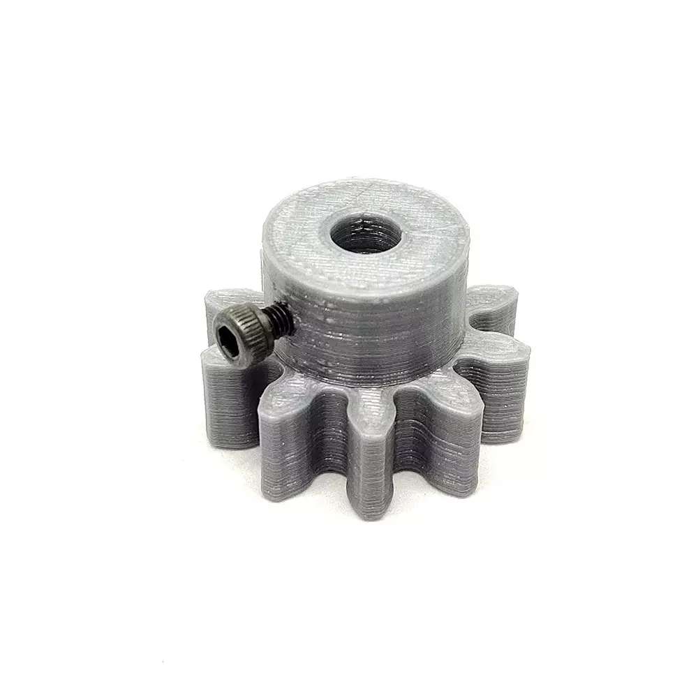 invento-3d-printed-spur-gear-plastic-10-teeth-30-mm-18-teeth-50-mm-25-module-grey-yellow-isc-1916-1e-pack-of-10-kit