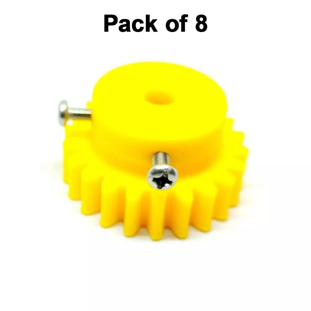 invento-3d-printed-spur-gear-plastic-22-teeth-36-mm-outer-diameter-15-module-yellow-isc-2037-d-pack-of-8-pcs