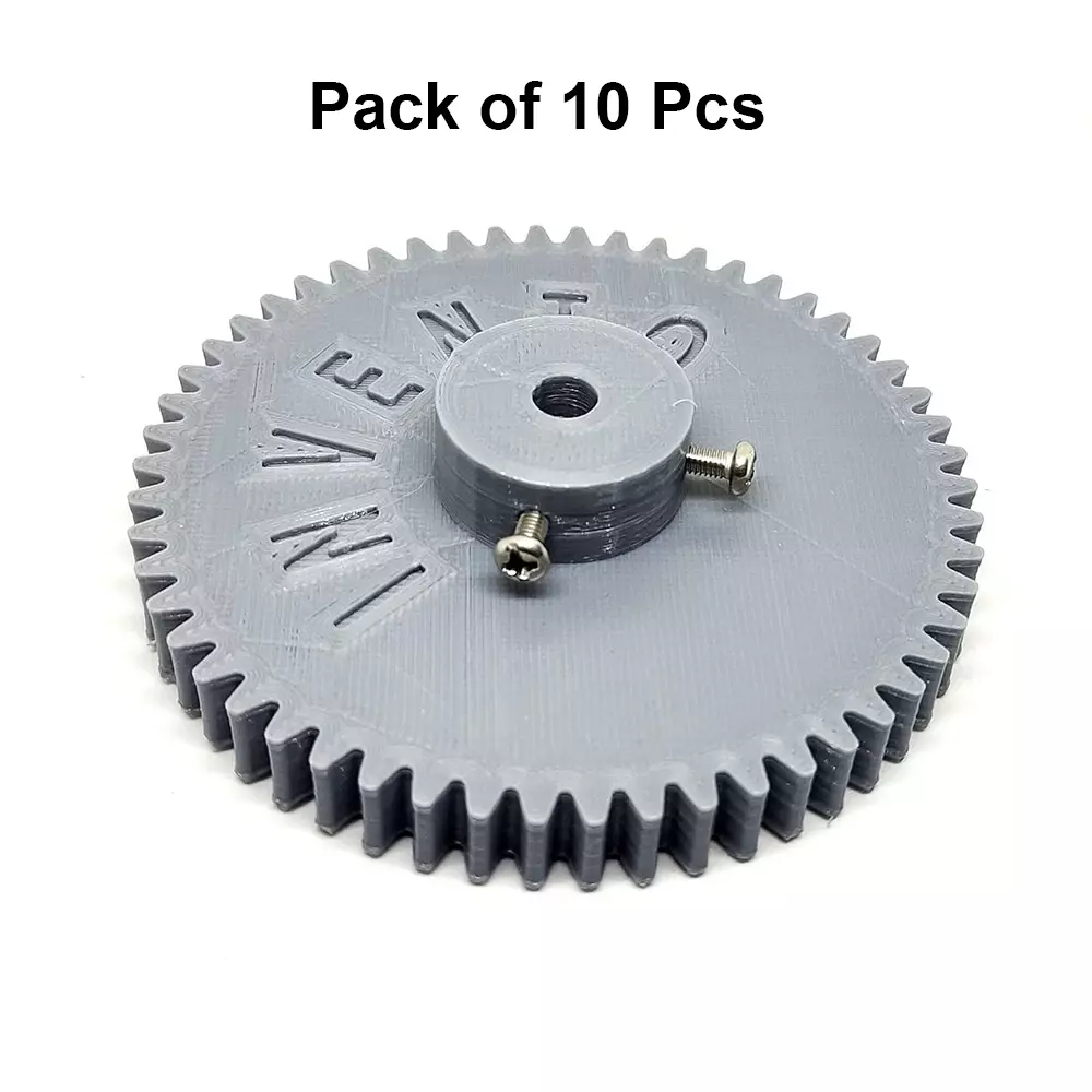 invento-3d-printed-spur-gear-plastic-54-teeth-84-mm-outer-diameter-15-module-grey-isc-2045-1e-pack-of-10-pcs