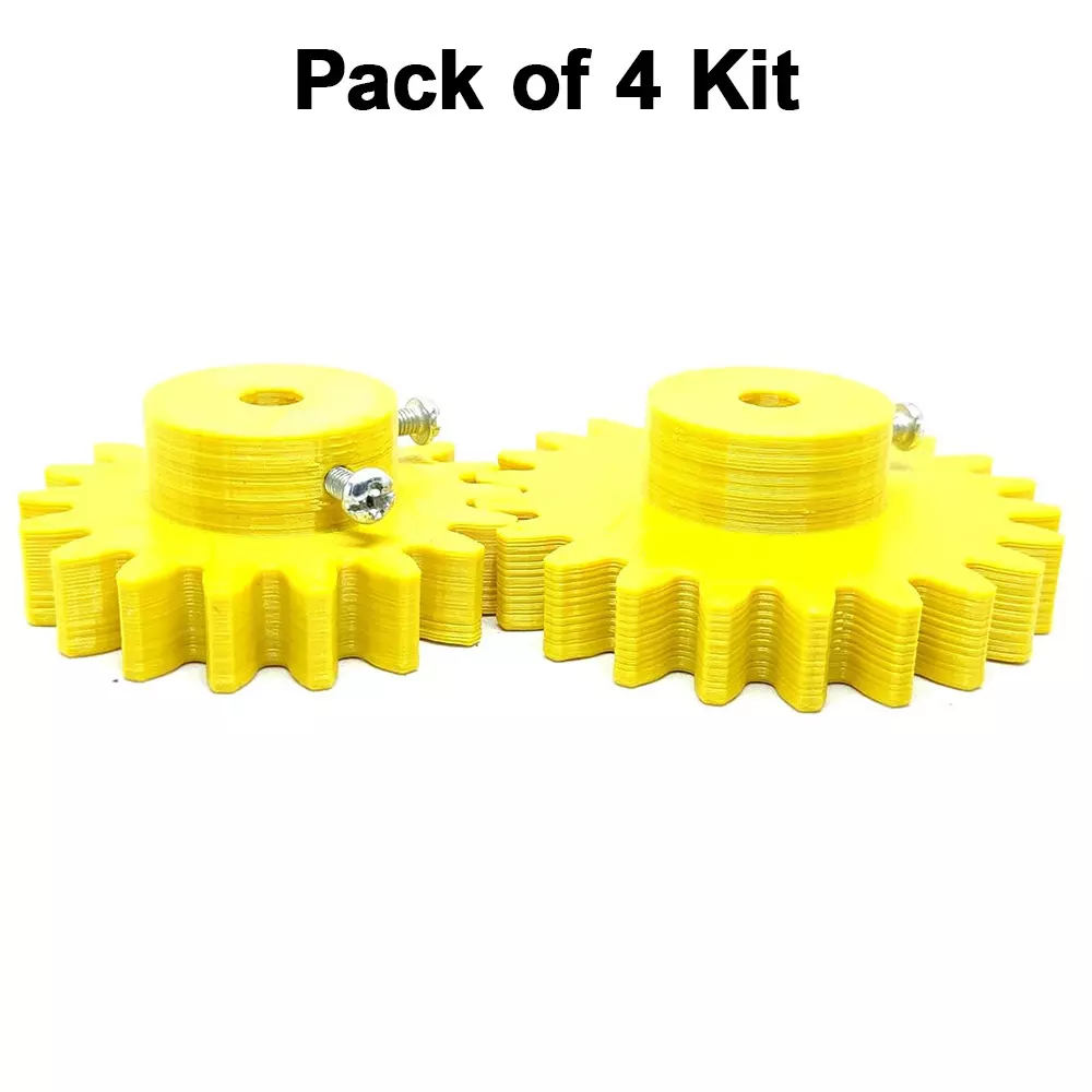 invento-3d-printed-spur-gear-plastic-18-teeth-50-mm-22-teeth-60-mm-25-module-yellow-isc-1916-9b-5m-pack-of-4-kit