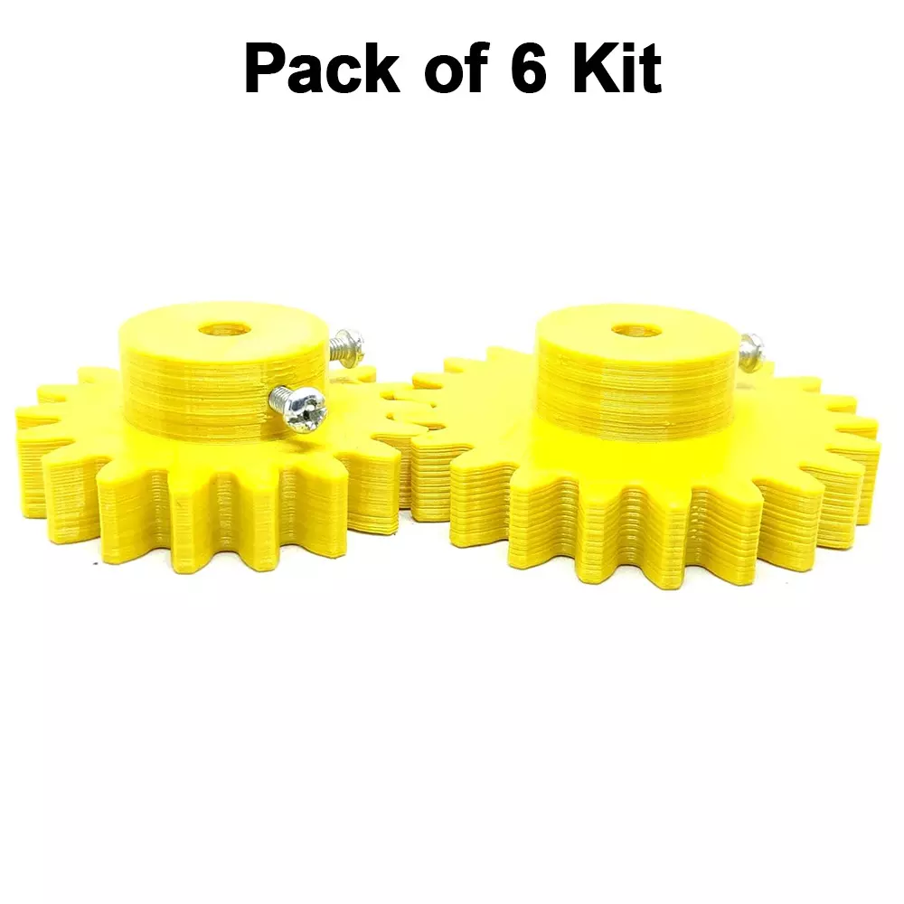 invento-3d-printed-spur-gear-plastic-18-teeth-50-mm-22-teeth-60-mm-25-module-yellow-isc-1916-9c-pack-of-6-kit