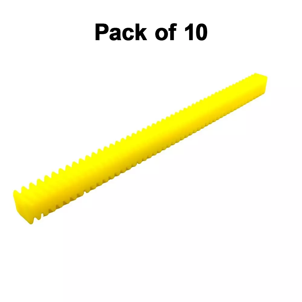 invento-double-sided-linear-rack-gear-strip-plastic-50-teeth-230-mm-9-inch-length-16-mm-width-yellow-isc-175-x5-pack-of-10-pcs