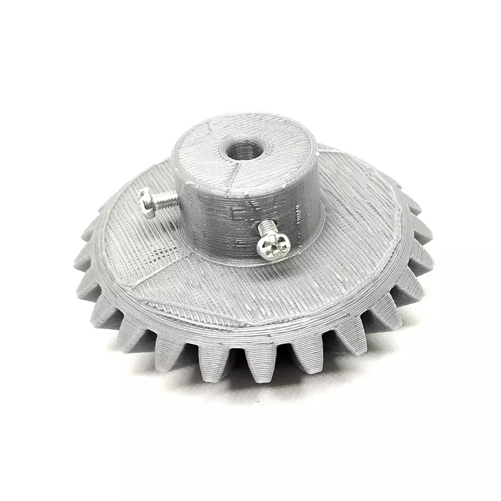 invento-3d-printed-bevel-gear-plastic-straight-25-teeth-66-mm-outer-diameter-25-module-grey-isc-1900-x5-pack-of-10-pcs