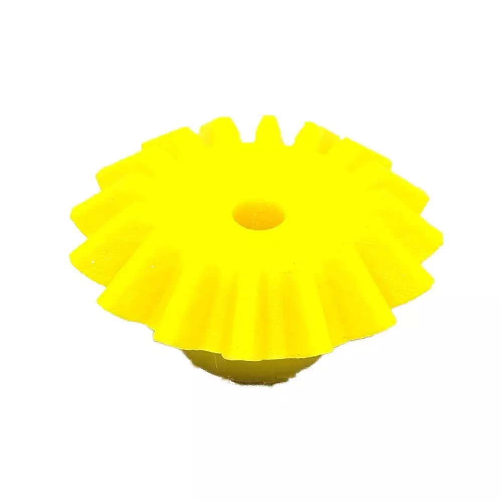 invento-3d-printed-bevel-gear-plastic-straight-1625-teeth-4366-mm-outer-diameter-25-module-grey-yellow-isc-1915-3a-8m-pack-of-2-kit