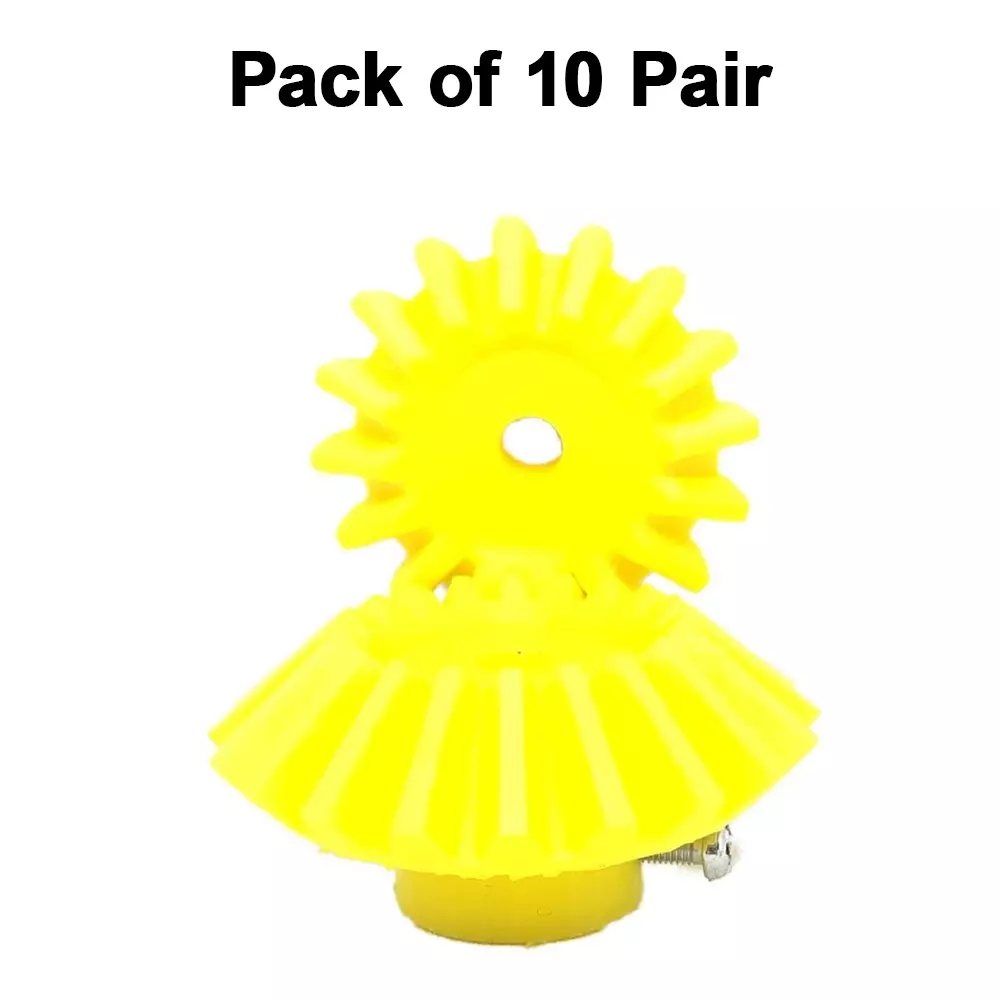 invento-3d-printed-bevel-gear-plastic-1620-teeth-4353-mm-outer-diameter-25-module-yellow-isc-524-a5-5m-pack-of-10-pair
