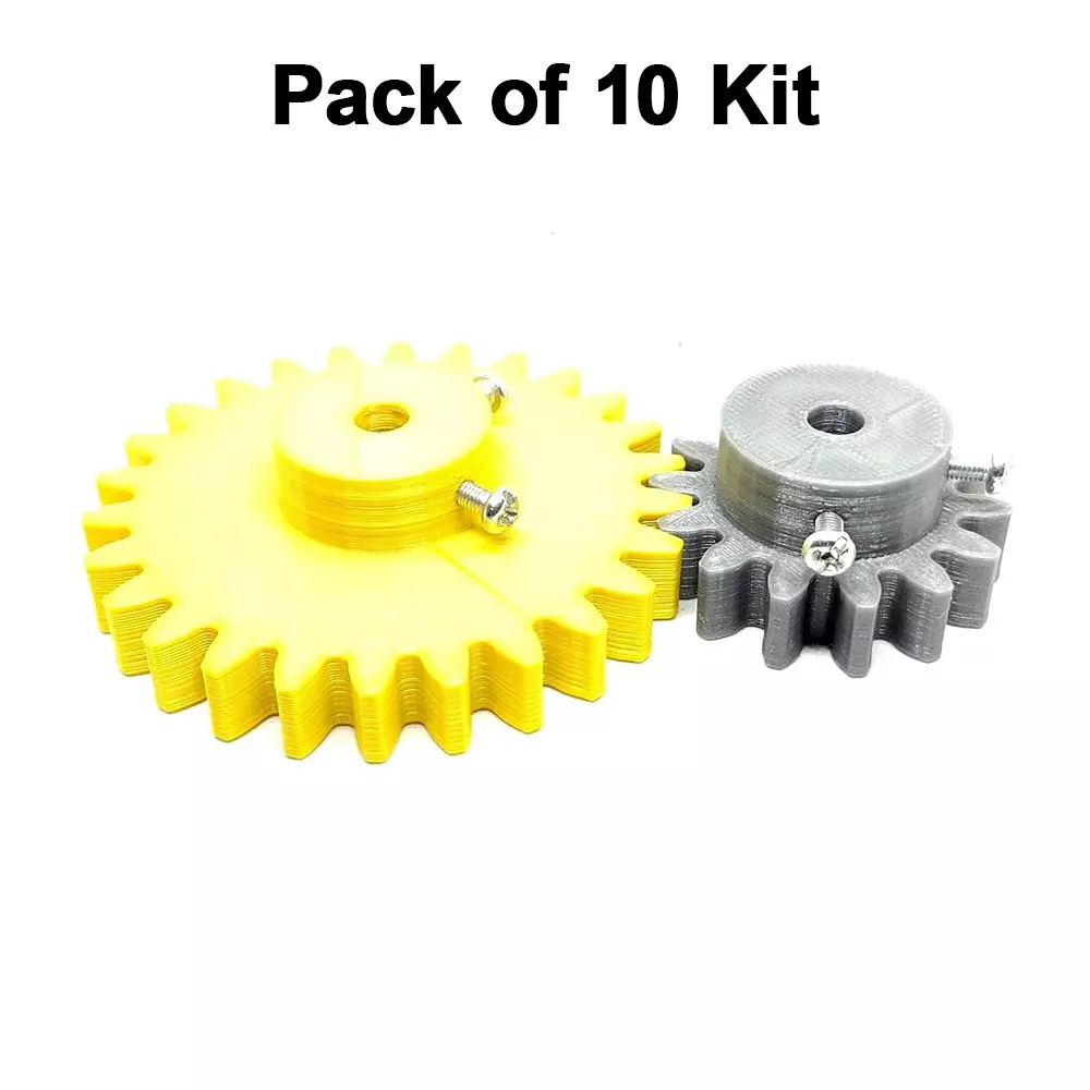 invento-3d-printed-spur-gear-plastic-14-teeth-40-mm-26-teeth-70-mm-25-module-grey-yellow-isc-1916-7e-5m-pack-of-10-kit