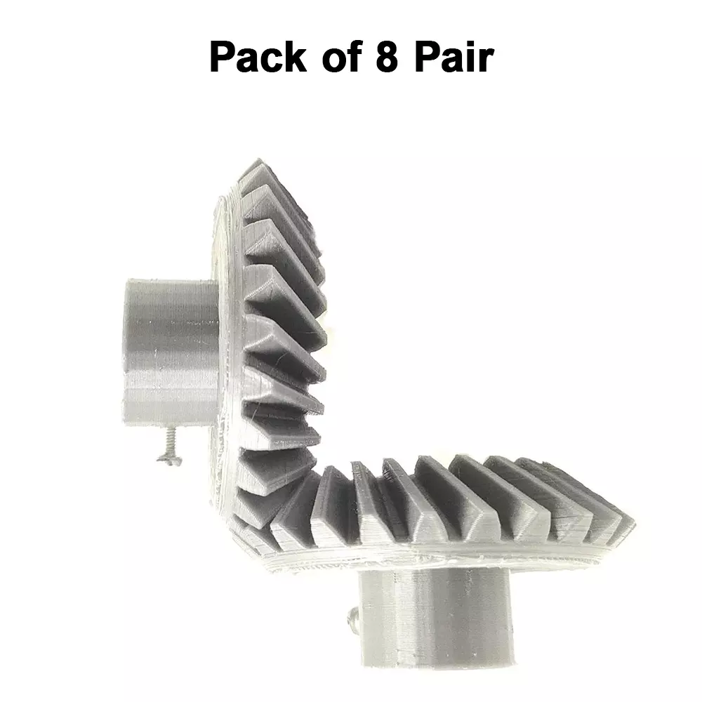 invento-3d-printed-bevel-gear-plastic-helical-25-teeth-66-mm-outer-diameter-25-module-grey-isc-1904-x4-pack-of-8-pair