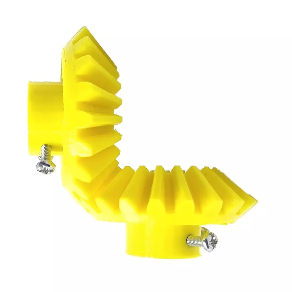 invento-3d-printed-bevel-gear-plastic-20-teeth-53-mm-outer-diameter-25-module-yellow-isc-524-y2-pack-of-4-pcs