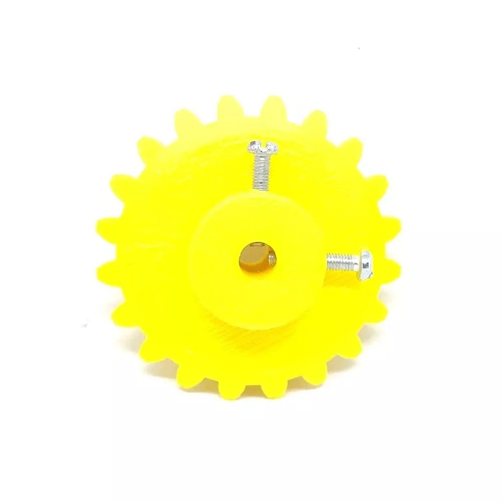 invento-3d-printed-bevel-gear-plastic-20-teeth-53-mm-outer-diameter-25-module-yellow-isc-524-y2-pack-of-4-pcs