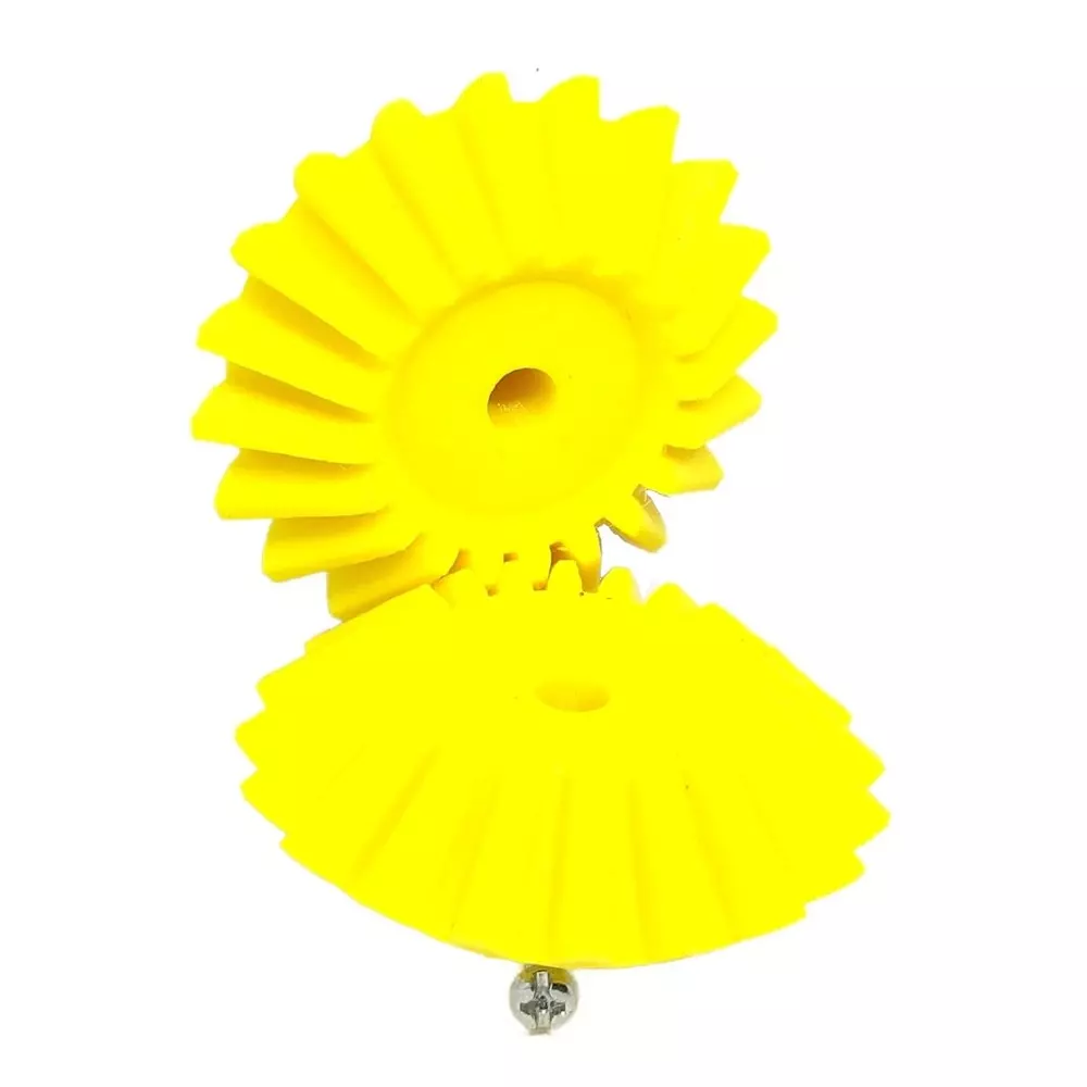 invento-3d-printed-bevel-gear-plastic-20-teeth-53-mm-outer-diameter-25-module-yellow-isc-524-y2-pack-of-4-pcs