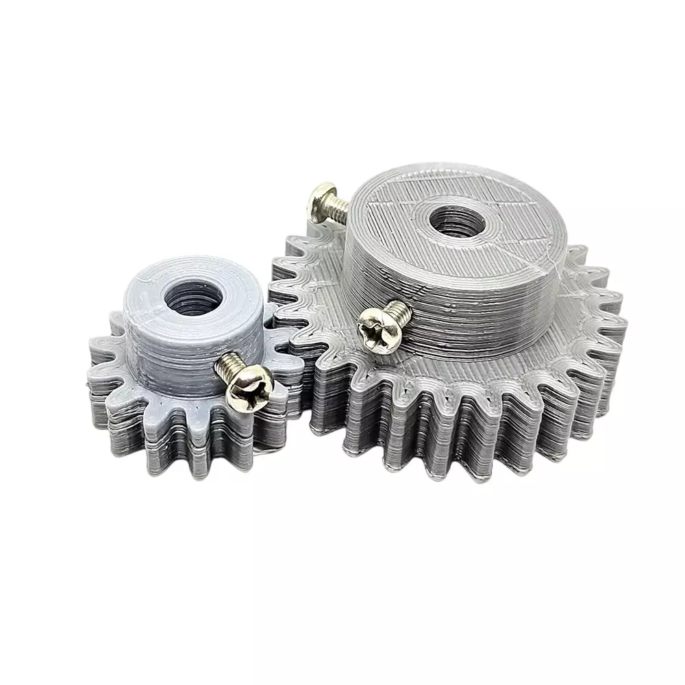 Invento 3D Printed Spur Gear Plastic 14/26 Straight Teeth & 24/42 mm Outer Diameter 1.5 Module, ISC 2046-2