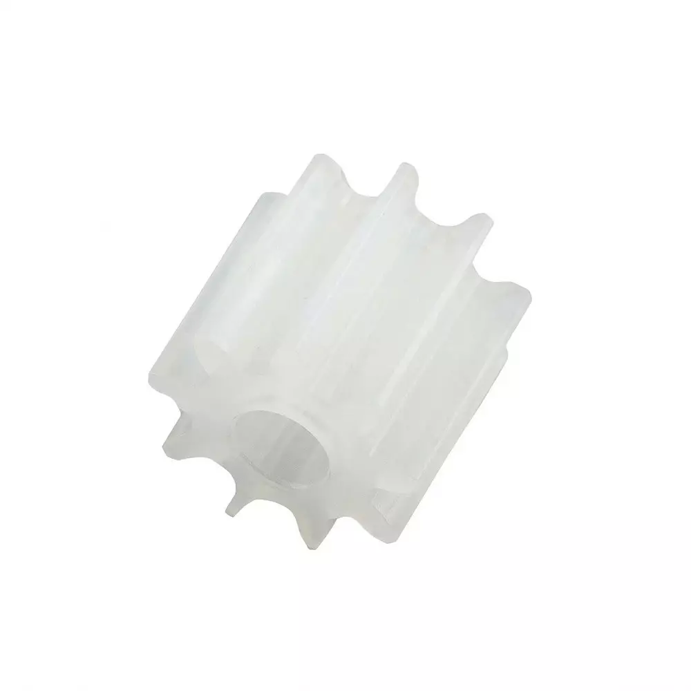 Invento Coreless Motor Gear Plastic 11 Teeth 3.85 mm Outside Diameter 4 mm Length for 7x20 & 8x20 Motor, ISC 1040-X2 (Pack of 12 Pcs)