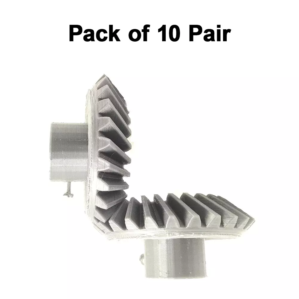 invento-3d-printed-bevel-gear-plastic-helical-25-teeth-66-mm-outer-diameter-25-module-grey-isc-1904-x5-pack-of-10-pair