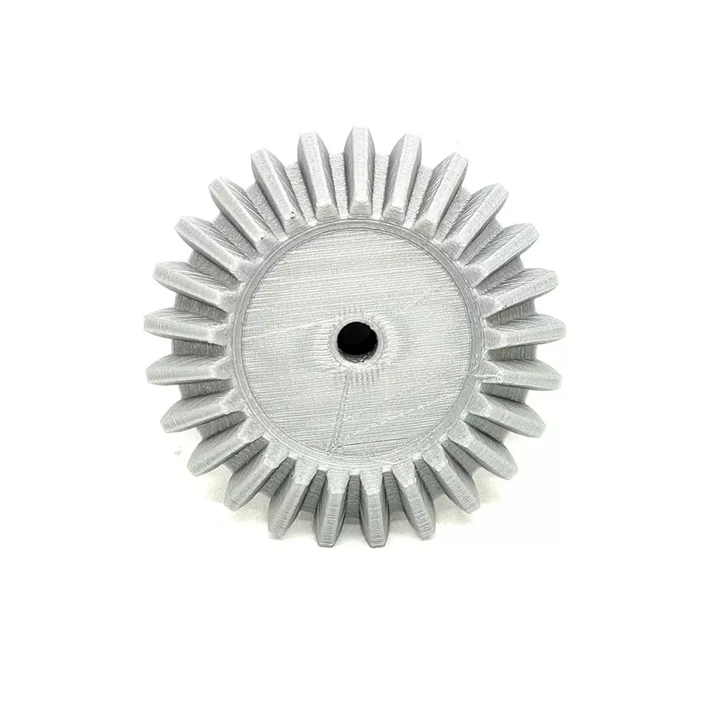 invento-3d-printed-bevel-gear-plastic-straight-1625-teeth-4366-mm-outer-diameter-25-module-grey-yellow-isc-1915-3b-pack-of-4-kit