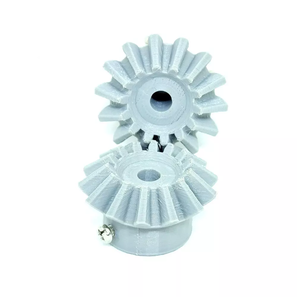 invento-3d-printed-bevel-gear-plastic-straight-14-teeth-38-mm-outer-diameter-25-module-grey-isc-2084-2-5m-pack-of-4-pcs