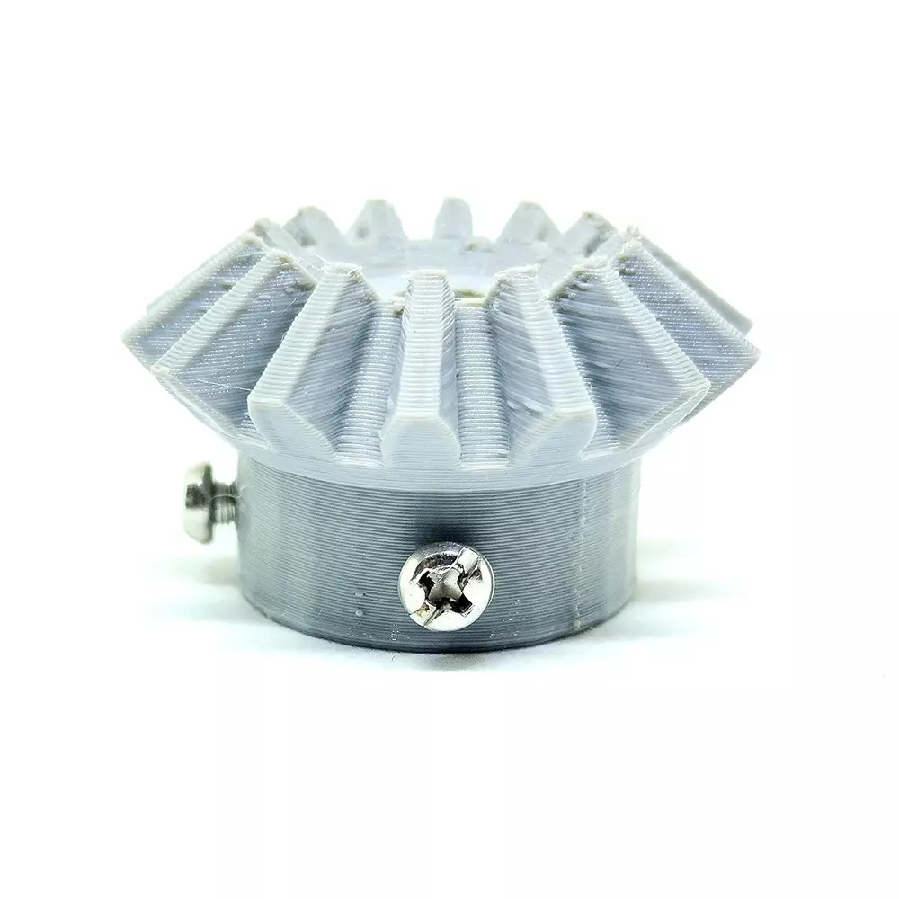 invento-3d-printed-bevel-gear-plastic-straight-14-teeth-38-mm-outer-diameter-25-module-grey-isc-2084-2-5m-pack-of-4-pcs