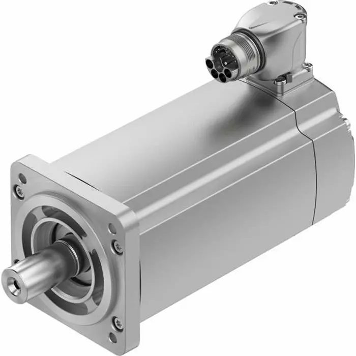 Festo 680 V dc 910 W Servo Motor, 14000 RPM, 9.9 Nm Max Output Torque, 19 mm Shaft Diameter, EMMT-AS-80-L-HS-RM