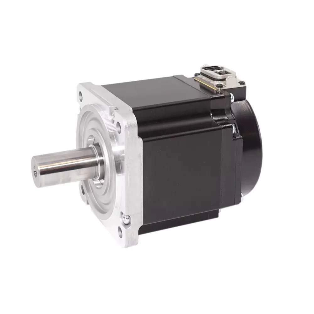 Mitsubishi Electric MELSERVO-J5 - HK-KT Series 0.75 kW Servo Motor with Straight Shaft, 2.4 NM Torque and 3000-6700 RPM Speed, HK-KT7M34W