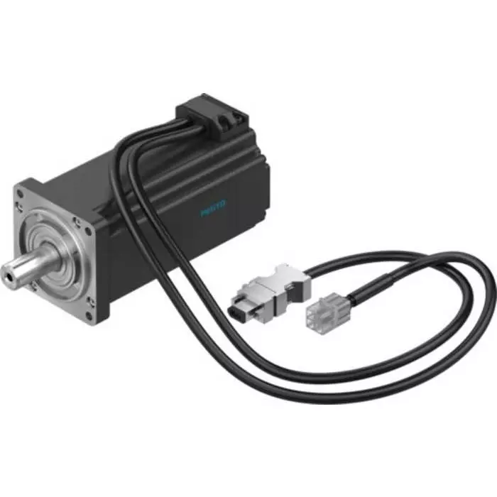 Festo 300 V 400 W Servo Motor, 6000 RPM, 3.81 Nm Max Output Torque, EMMB-AS-60-04-S30M