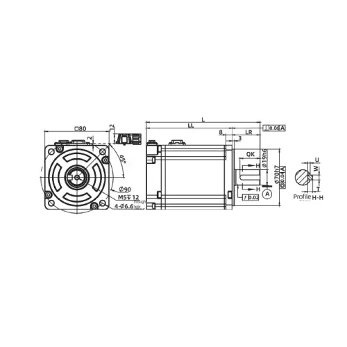 veichi-v7e-series-servo-motor-750-w-power-80-mm-flange-2000-rpm-v7e-l08a-r7520-d2l