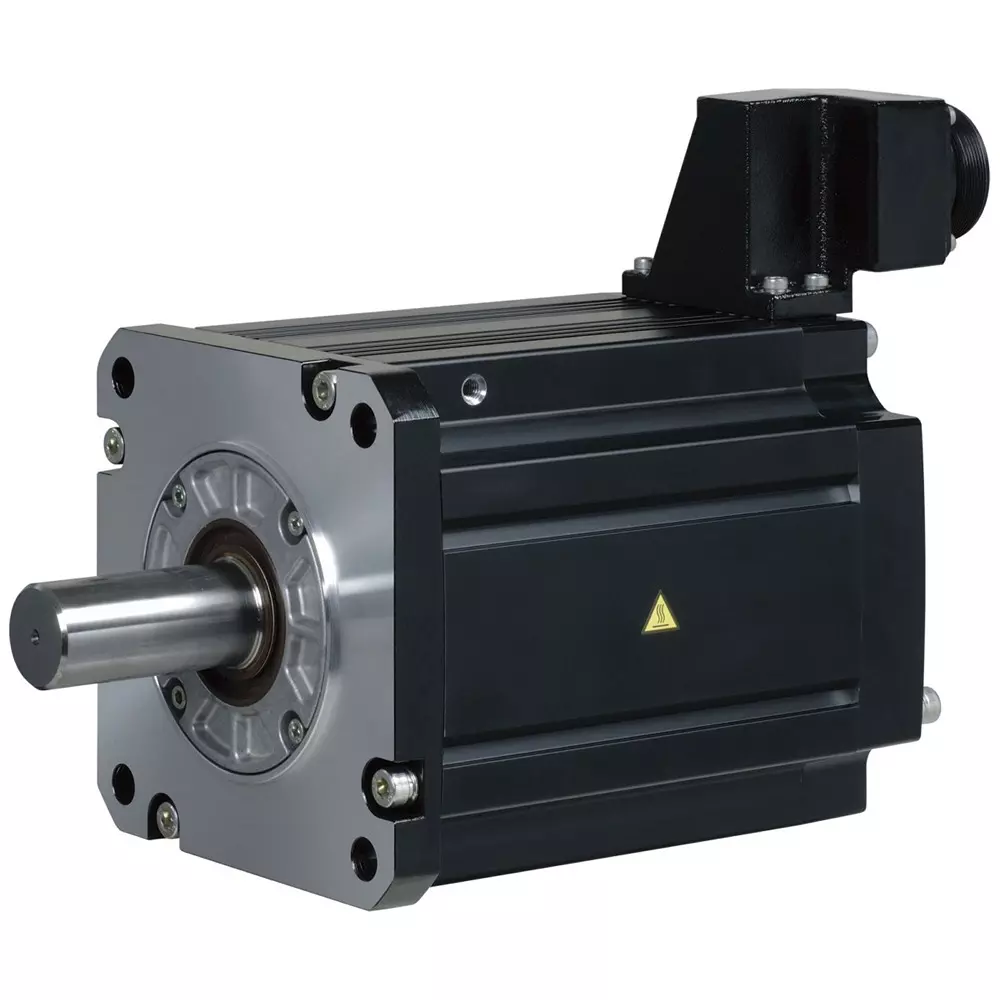 Mitsubishi Electric 9 kW Servo Motor HG-JR Type MELSERVO J4 Series 3000 RPM Speed and 28.6 NM Torque, HG-JR9034B